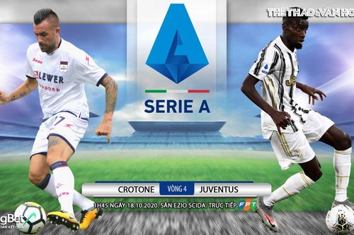 Soi kèo nhà cái Crotone vs Juventus. Vòng 4 Serie A. Trực tiếp truyền hình FPT
