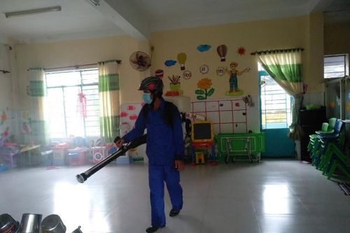 Chủ động giữ an toàn trường học trong mưa bão