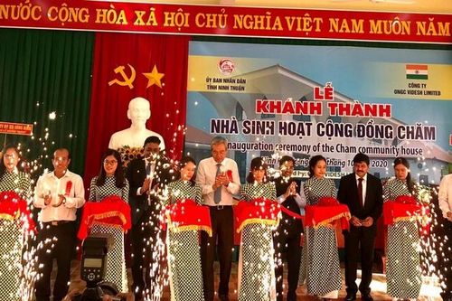 Nhà sinh hoạt cộng đồng Chăm gần 20 tỷ tại Ninh Thuận đi vào hoạt động