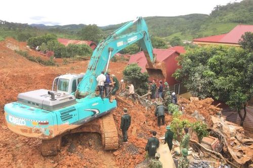 Vụ sạt lở ở Đoàn Kinh tế 337: Đã tìm thấy 10 thi thể cán bộ, chiến sĩ