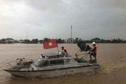 Miền Trung lại xuất hiện lũ lớn kỷ lục