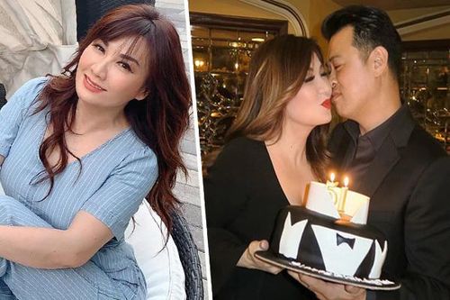 54 tuổi, vợ cũ Bằng Kiều vẫn gợi cảm, hạnh phúc bên bạn trai kém tuổi