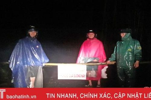 Nhiều xã bị ngập cục bộ, Kỳ Anh, Vũ Quang lên phương án ứng phó với mưa lũ