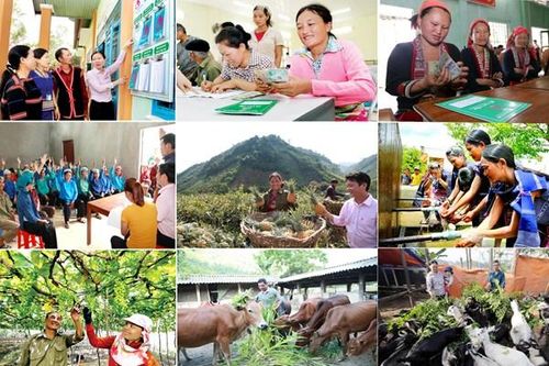 Mắt xích dẫn vốn chính sách đến với hộ nghèo