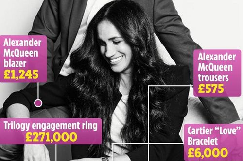Công nương Meghan diện set đồ trị giá lên tới gần 9 tỷ đồng