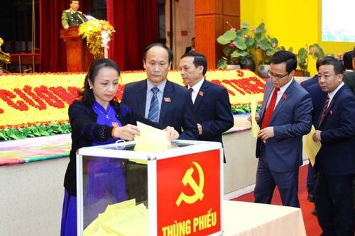 Tỉ lệ nữ trong Ban chấp hành Đảng bộ tỉnh Nghệ An đạt 18,75%