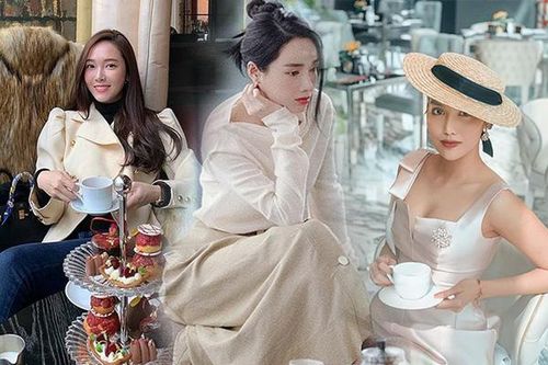 Thời trang trà chiều trái ngược: Sao Hàn chuộng thanh lịch, mỹ nhân Việt ưa sang chảnh, cầu kỳ