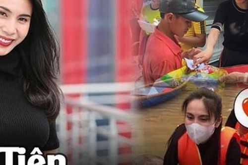 Liều mình ở vùng lũ, Thủy Tiên 'kể khổ' không dám nghe điện thoại của chồng vì sợ...