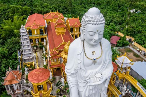Chùa ở An Giang có tượng Phật Tổ lớn