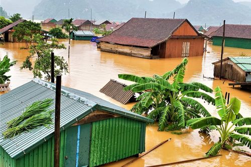 ĐH Thương mại hỗ trợ mỗi sinh viên vùng lũ 10 triệu đồng