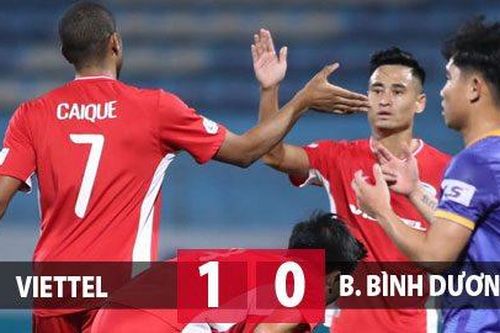 Đánh bại Bình Dương, Viettel tạo cách biệt lớn với Sài Gòn