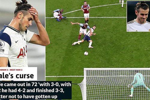 Bale mang 'lời nguyền' xui xẻo trở lại Tottenham