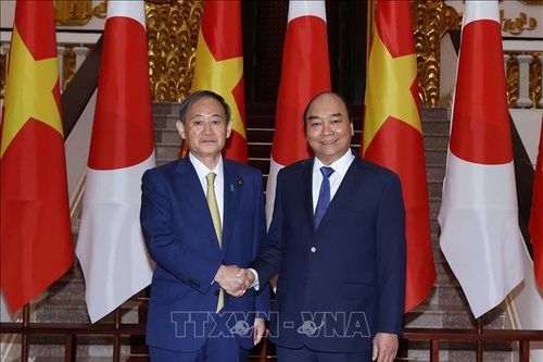 Truyền thông Nhật Bản đưa tin về chuyến thăm Việt Nam của Thủ tướng Yoshihide Suga