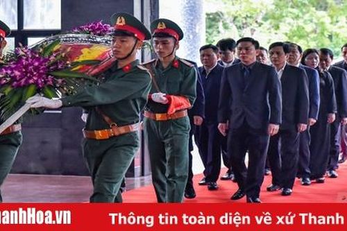 Xúc động lễ viếng Liệt sỹ - Đại tá Hoàng Mai Vui ở quê nhà Thanh Hóa