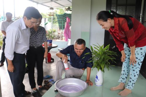 Kiểm tra công tác phòng chống dịch bệnh tại huyện Diên Khánh