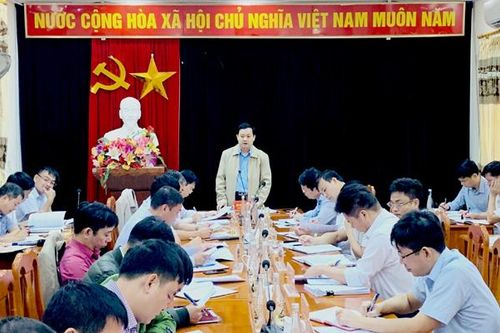 Phó Chủ tịch UBND tỉnh Nguyễn Thế Giang làm việc tại Na Hang