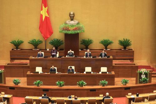 Khai mạc kỳ họp Quốc hội, gần 500 đại biểu họp trực tuyến