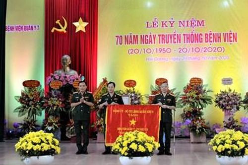 Bệnh viện Quân y 7 kỷ niệm 70 năm Ngày truyền thống