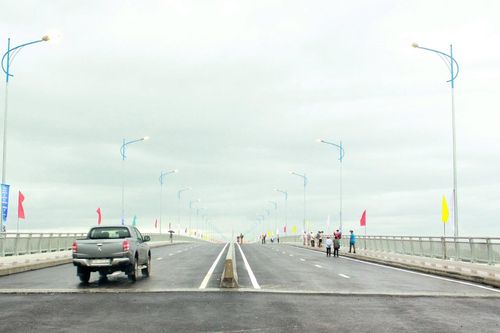 Khánh thành cầu Cổ Lũy bắc qua sông Trà Khúc