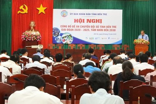 Bến Tre phấn đấu trở thành tỉnh thuộc nhóm dẫn đầu trong chuyển đổi số khu vực ĐBSCL