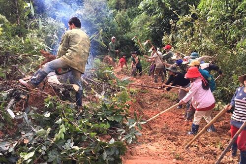 Mưa lớn gây nhiều thiệt hại ở Kon Tum