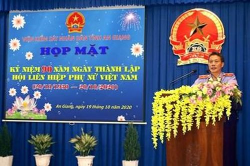VKSND các địa phương kỷ niệm 90 năm Ngày phụ nữ Việt Nam
