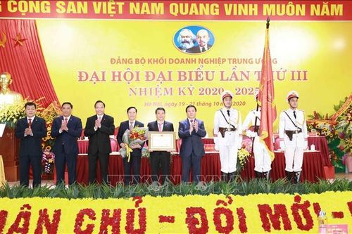 Khai mạc Đại hội đại biểu Đảng bộ Khối Doanh nghiệp Trung ương