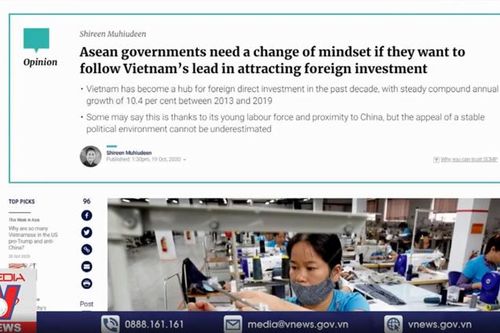 Báo Trung Quốc ca ngợi 'bí quyết' thu hút FDI của Việt Nam