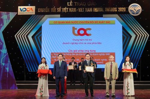 Trung tâm TAC được vinh danh là cơ quan nhà nước chuyển đổi số xuất sắc