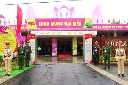 Đảm bảo trật tự an toàn giao thông phục vụ Đại hội Đại biểu Đảng bộ tỉnh lần thứ XI