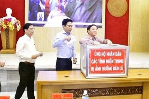 Khánh Hòa, Bình Định phát động ủng hộ các tỉnh vùng lũ miền Trung