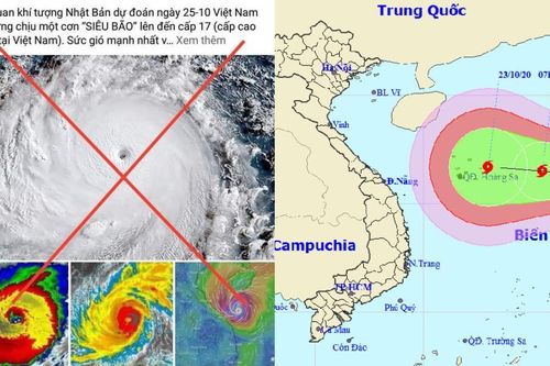 Thực hư thông tin có bão cấp 17 sắp đổ bộ vào miền Trung