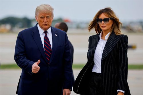 Bà Melania hủy tham gia cuộc vận động tranh cử của Tổng thống Trump