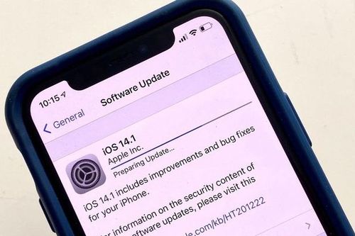 Apple phát hành iOS 14.1, không nhắc việc sửa lỗi pin