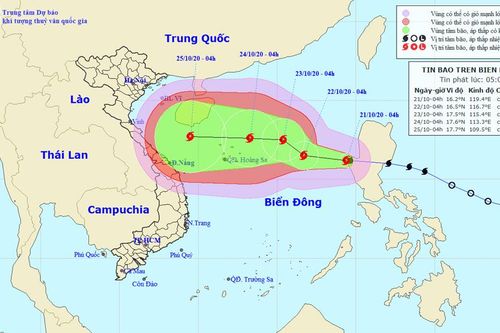 Bão Saudel vào Biển Đông, có khả năng mạnh thêm