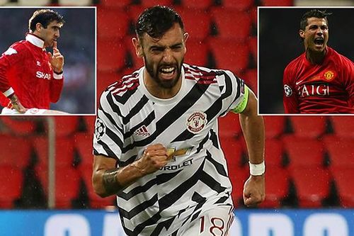 Bruno Fernandes được khen tự tin như Cantona và Ronaldo