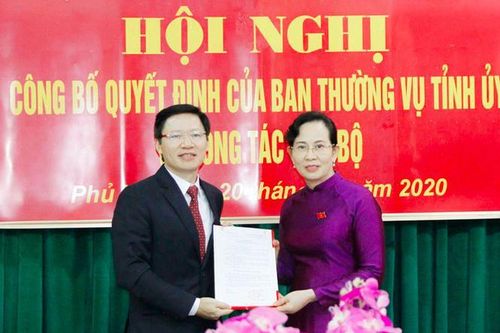 Tỉnh ủy Hà Nam chỉ định Trưởng Ban Dân vận, Bí thư Thành ủy Phủ Lý