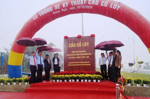 Quảng Ngãi: Thông xe công trình giao thông trọng điểm quy mô 2.250 tỷ đồng