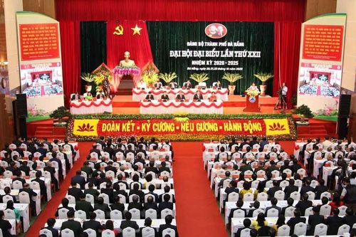 Khai mạc Đại hội Đảng bộ TP Đà Nẵng lần thứ 22