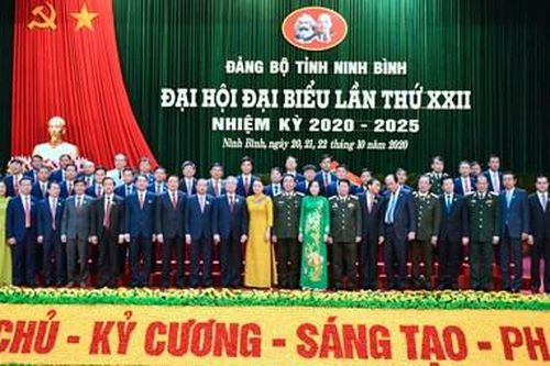 Khai mạc Đại hội đại biểu Đảng bộ tỉnh Ninh Bình lần thứ XXII, nhiệm kỳ 2020-2025