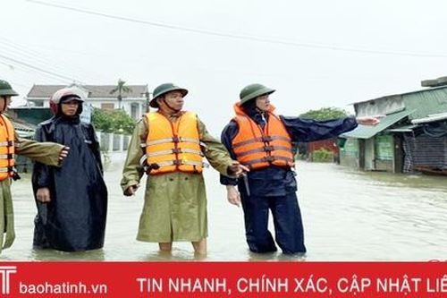 Tập trung khắc phục mưa lũ, sẵn sàng ứng phó với bão số 8