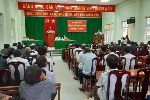 Hiệu quả từ mô hình 'Đối thoại giữa Bí thư với người dân'