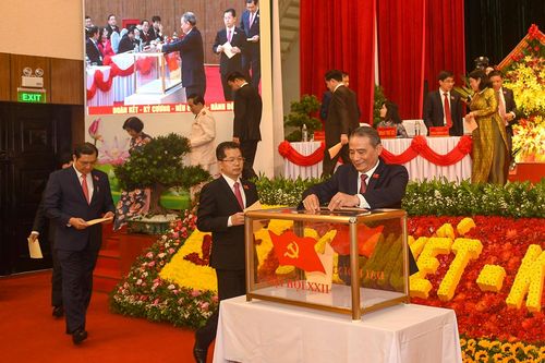 Ban Chấp hành Đảng bộ TP Đà Nẵng nhiệm kỳ mới có 51 người