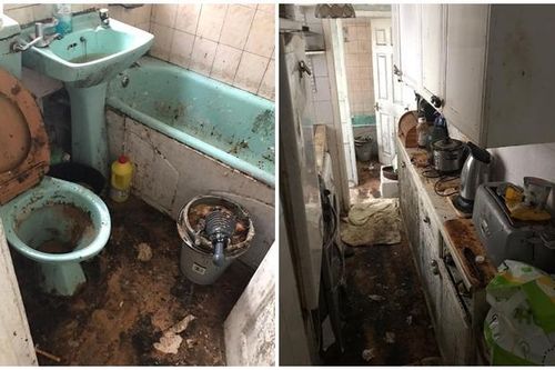 Ngôi nhà bẩn đến mức 6 nhân viên vệ sinh phải mất 50 giờ đồng hồ để dọn dẹp