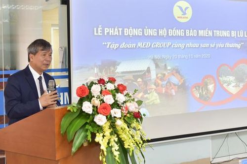 MED GROUP ủng hộ đồng bào miền Trung bị lũ lụt hơn 1 tỷ đồng
