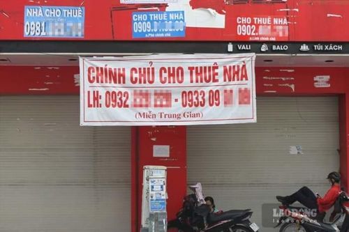 Hậu COVID-19, làn sóng trả mặt bằng vẫn chưa dừng lại