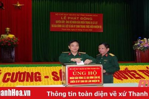 Phát động thi đua học tập gương dũng cảm của cán bộ, chiến sĩ Quân khu 4