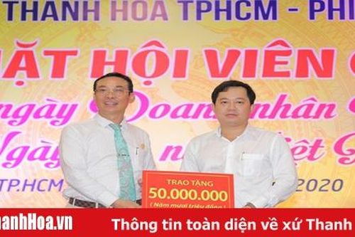 CLB Doanh nhân Thanh Hóa ủng hộ giúp đỡ đồng bào Miền Trung và hộ nghèo ở Thanh Hóa