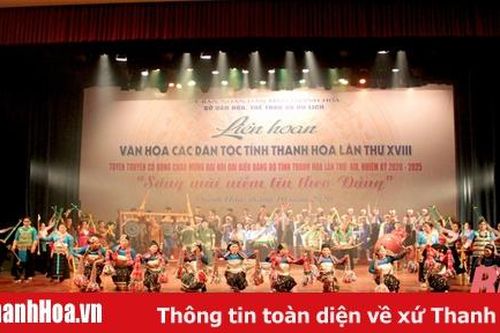 Khai mạc Liên hoan văn hóa các dân tộc tỉnh Thanh Hóa lần thứ XVIII