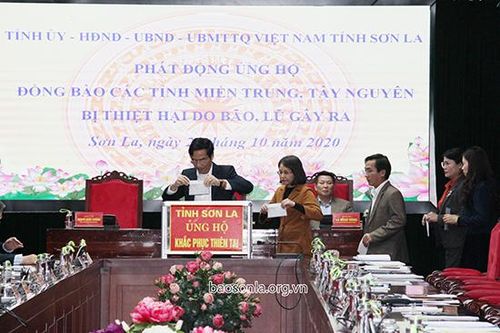 Phát động ủng hộ đồng bào các tỉnh miền Trung, Tây Nguyên bị thiệt hại do bão, lũ gây ra
